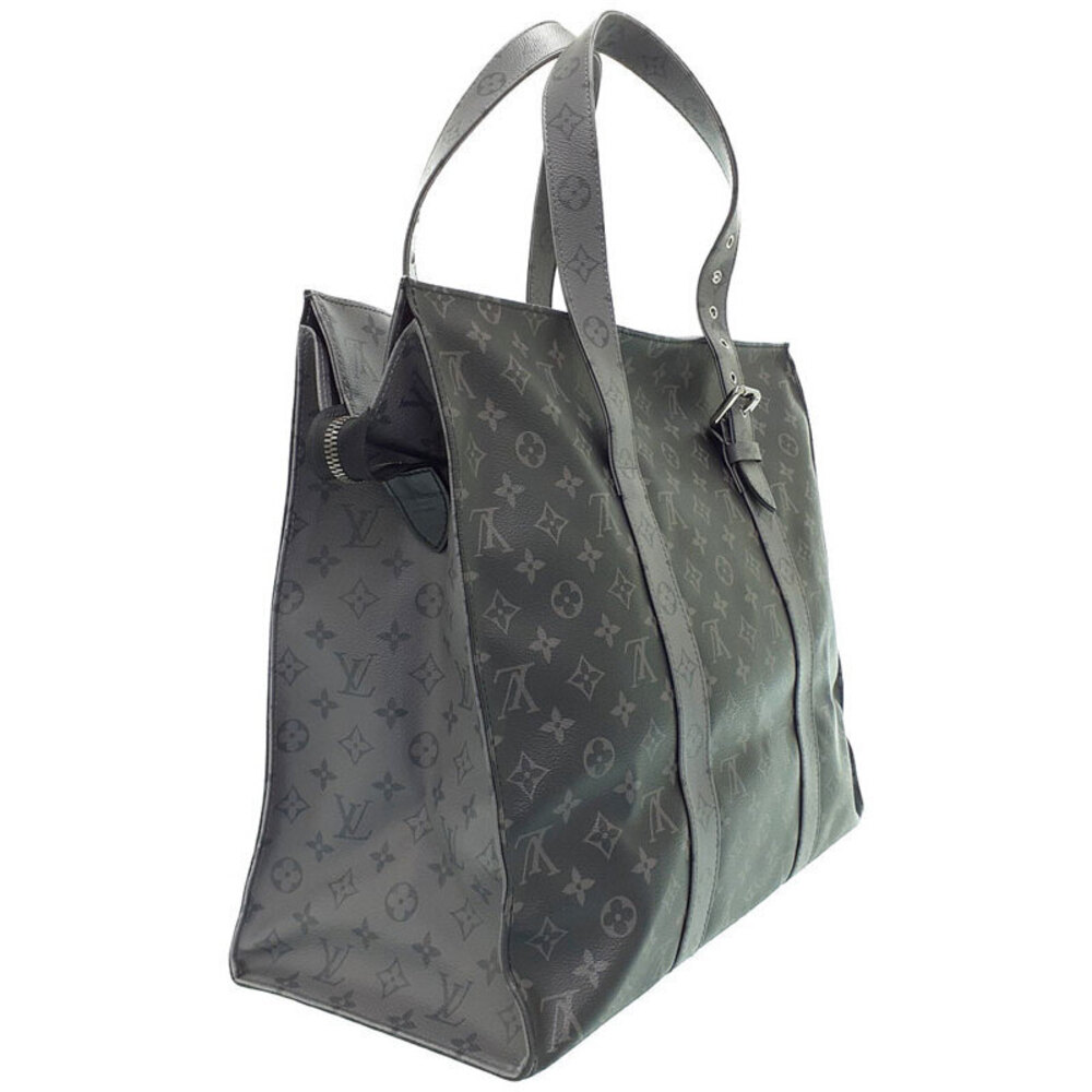 Louis Vuitton Tote Monogram Zip Black Eclipse Bag Cabas